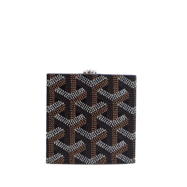 Pre-owned Goyard Goyardine Regence Trunk Black