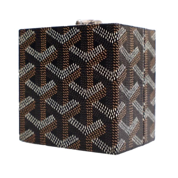 Pre-owned Goyard Goyardine Regence Trunk Black