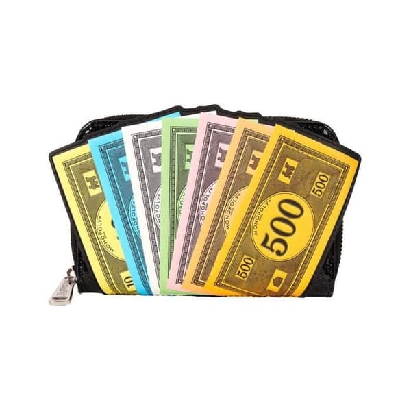 Loungefly - Monopoly - Plånbok Monopoly Money Av Loungefly