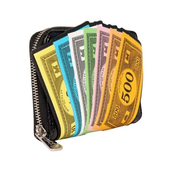 Loungefly - Monopoly - Plånbok Monopoly Money Av Loungefly