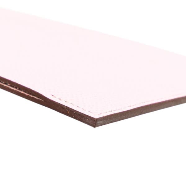 Pre-owned Hermès Epsom Tarmac Passport Holder PM Pink