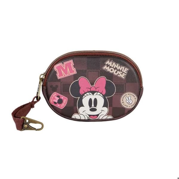 Myntväska - KARACTER MANIA - Disney Minnie Mouse Journey - Brun - One Size - PVC