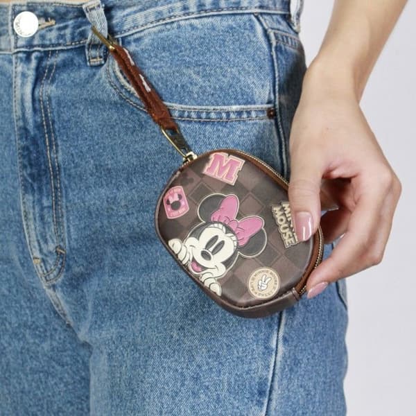 Myntväska - KARACTER MANIA - Disney Minnie Mouse Journey - Brun - One Size - PVC