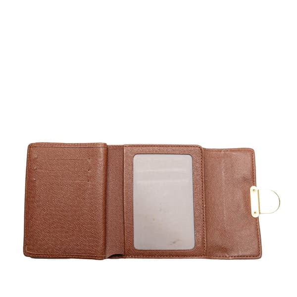 Pre-owned Louis Vuitton Monogram Koala Wallet Brown