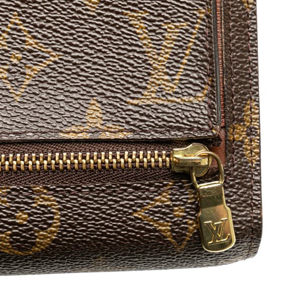 Pre-owned Louis Vuitton Monogram Koala Wallet Brown