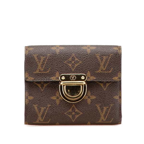 Pre-owned Louis Vuitton Monogram Koala Wallet Brown