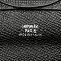 Miniatyrbilde 5 av 10: Pre-owned Hermès Epsom Bastia Coin Pouch Black