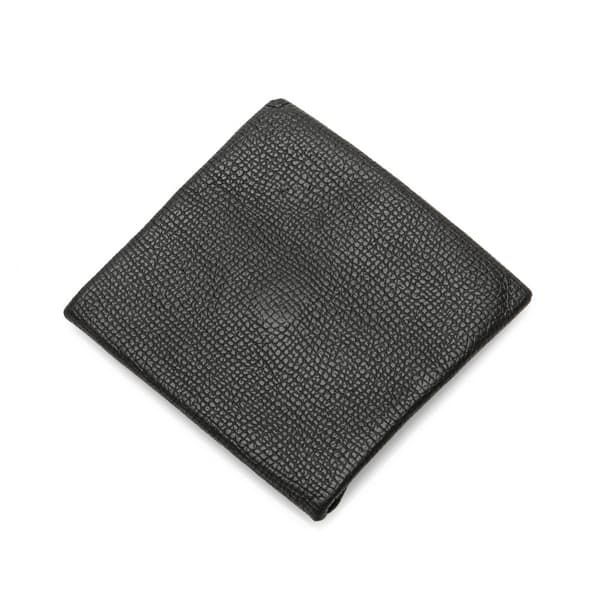 Pre-owned Hermès Epsom Bastia Coin Pouch Black