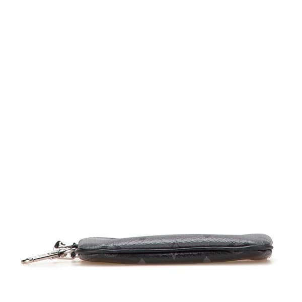 Pre-owned Louis Vuitton Monogram Eclipse Reverse Trio Messenger Key Pouch Gray