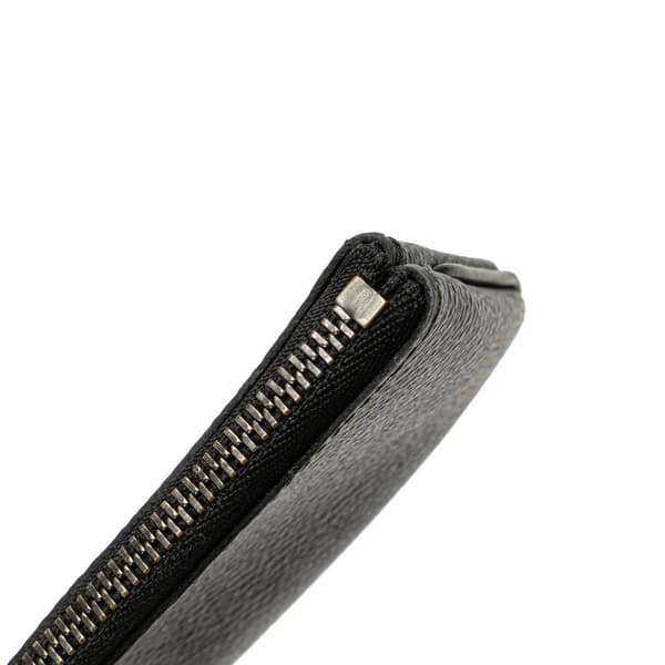 Pre-owned Louis Vuitton Monogram Eclipse Reverse Trio Messenger Key Pouch Gray