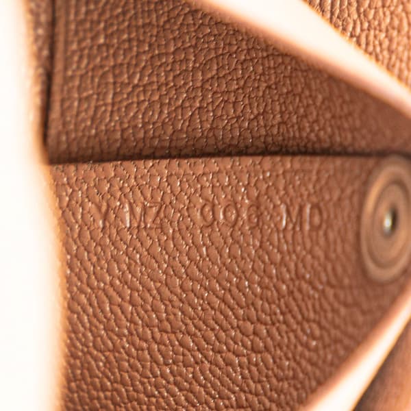 Pre-owned Hermès Chevre Mysore Bastia Coin Pouch Brown