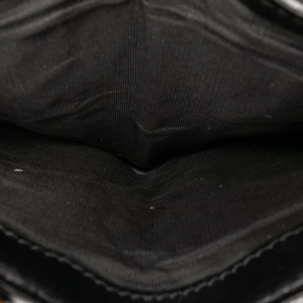 Pre-owned Gucci GG Marmont Matelasse Leather Card Holder Black