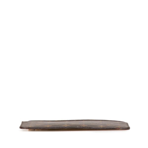 Pre-owned Louis Vuitton Monogram Neverfull Pouch Brown