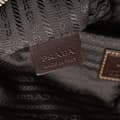 Miniatyrbillede 6 af 10: Pre-owned Prada Canvas Canapa Logo Pouch Brown
