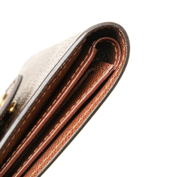 Pre-owned Louis Vuitton Monogram Victorine Wallet Brown