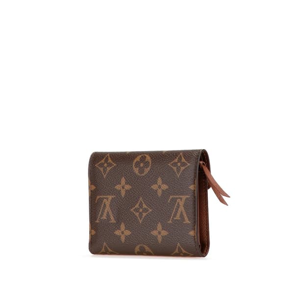 Pre-owned Louis Vuitton Monogram Victorine Wallet Brown