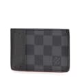 Miniatyrbilde 2 av 10: Pre-owned Louis Vuitton Damier Graphite Card Holder Black