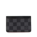 Miniatyrbilde 1 av 10: Pre-owned Louis Vuitton Damier Graphite Card Holder Black