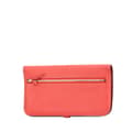 Miniatyrbilde 2 av 9: Pre-owned Hermès Clemence Dogon Long Wallet Red