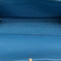 Miniatyrbild 4 av 10: Pre-owned Chanel CC Quilted Calfskin Trifold Wallet Blue