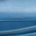Miniatyrbild 7 av 10: Pre-owned Chanel CC Quilted Calfskin Trifold Wallet Blue