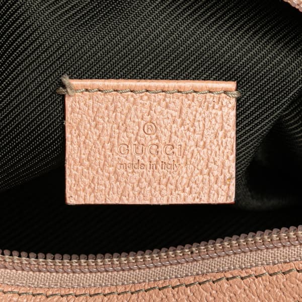 Pre-owned Gucci GG Canvas Pouch Brown