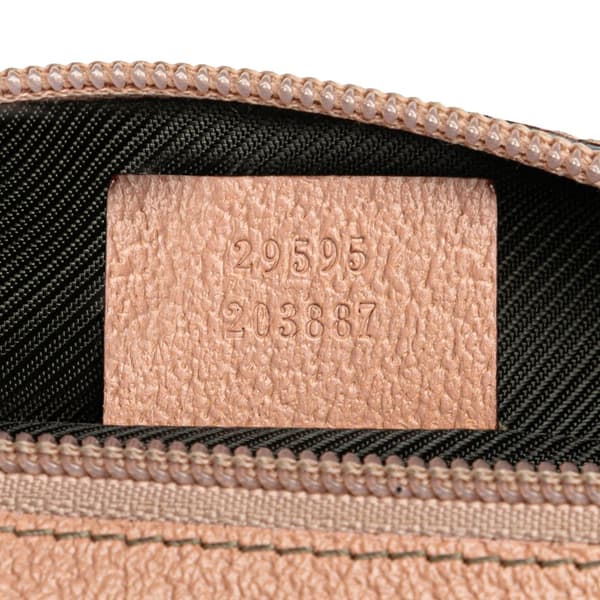 Pre-owned Gucci GG Canvas Pouch Brown