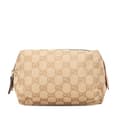 Miniatyrbild 1 av 10: Pre-owned Gucci GG Canvas Pouch Brown