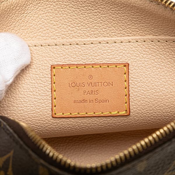 Pre-owned Louis Vuitton Monogram Cosmetic Pouch PM Brown