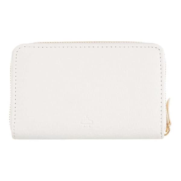 Damplånbok - DRAEGER PARIS - Guldhjärta - Vit - 15x2,5x9,5 cm - Dragkedja