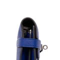 Miniatyrbilde 10 av 10: Pre-owned Hermès Epsom Kelly Longue Wallet Blue