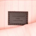 Miniatyrbild 5 av 10: Pre-owned Louis Vuitton Damier Ebene Neverfull Pouch MM Brown