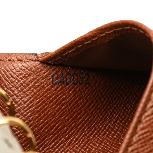 Pre-owned Louis Vuitton Monogram Agenda PM Brown