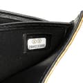 Pikkukuva 7 / 10: Pre-owned Chanel CC Metallic Calfskin Crocodile Embossed Compact Flap Wallet Gold