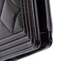 Pikkukuva 6 / 10: Pre-owned Chanel Quilted Patent Boy Long Wallet Black
