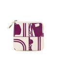 Miniatyrbilde 1 av 10: Pre-owned Hermès Swift Brides de Gala en Desordre Tattoo Carre Pocket Pouch White