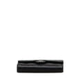Miniatyrbild 3 av 10: Pre-owned Chanel CC Quilted Caviar Trifold Flap Wallet Black