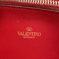 Miniatyrbilde 5 av 10: Pre-owned Valentino Lambskin Rockstud Spike Heart Zip Around Wallet Pink