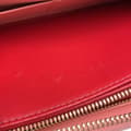 Miniatyrbilde 10 av 10: Pre-owned Valentino Lambskin Rockstud Spike Heart Zip Around Wallet Pink