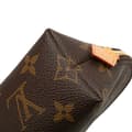 Miniatyrbild 9 av 10: Pre-owned Louis Vuitton Monogram Cosmetic Pouch Brown
