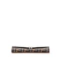 Miniatyrbillede 3 af 10: Pre-owned Fendi Zucca Embossed Leather F is Fendi Continental Wallet Brown