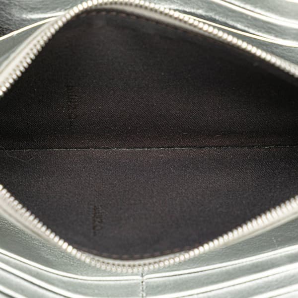 Pre-owned Fendi Zucca Embossed Leather F is Fendi Continental Wallet Brown