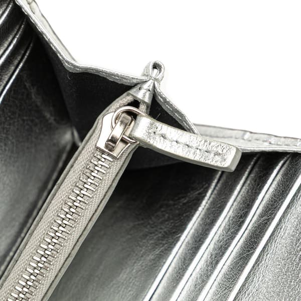 Pre-owned Fendi Zucca Embossed Leather F is Fendi Continental Wallet Brown