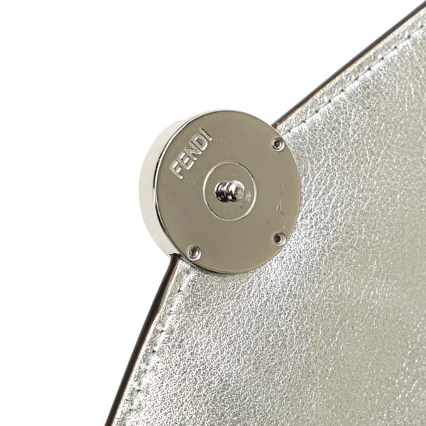 Pre-owned Fendi Zucca Embossed Leather F is Fendi Continental Wallet Brown