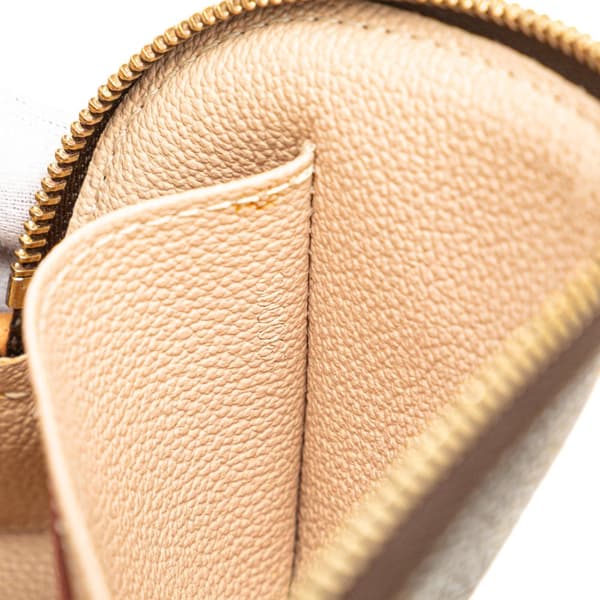 Pre-owned Louis Vuitton Monogram Cosmetic Pouch PM Brown