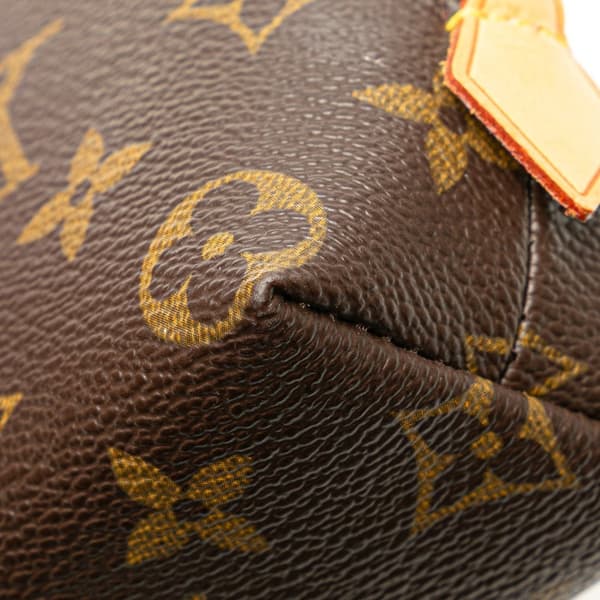 Pre-owned Louis Vuitton Monogram Cosmetic Pouch PM Brown