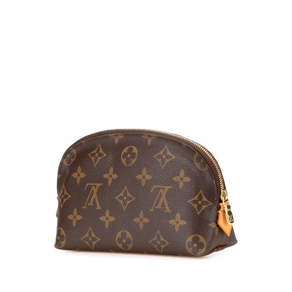 Pre-owned Louis Vuitton Monogram Cosmetic Pouch PM Brown