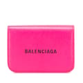 Pikkukuva 1 / 10: Pre-owned Balenciaga Mini Leather Cash Trifold Wallet Pink