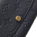 Miniatyrbillede 9 af 10: Pre-owned Louis Vuitton Monogram Empreinte Emilie Wallet Blue