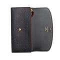 Miniatyrbillede 10 af 10: Pre-owned Louis Vuitton Monogram Empreinte Emilie Wallet Blue